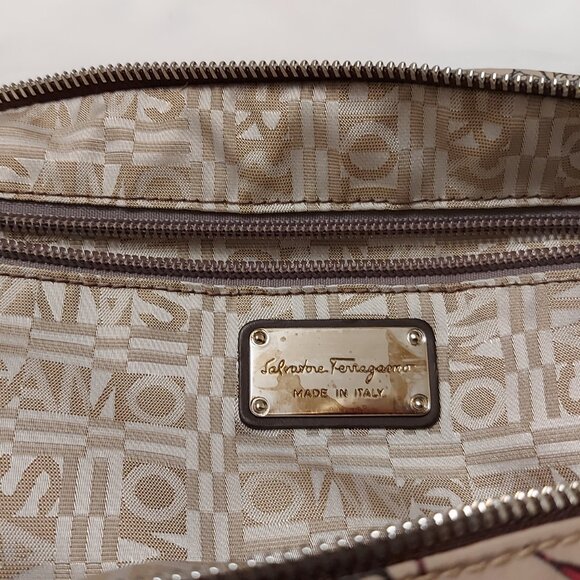 Salvatore Ferragamo Multicolor Jungle Print bag - Picture 7 of 8